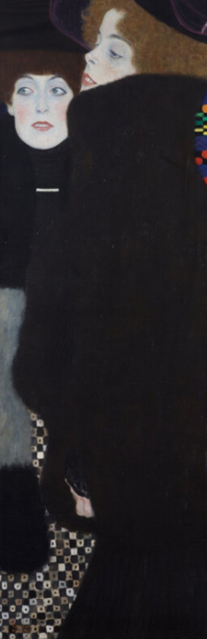 Gustav Klimt: Freundinnen I (Die Schwestern), 1907. Öl auf Leinwand. Klimt-Foundation, Wien. 05 Lieser