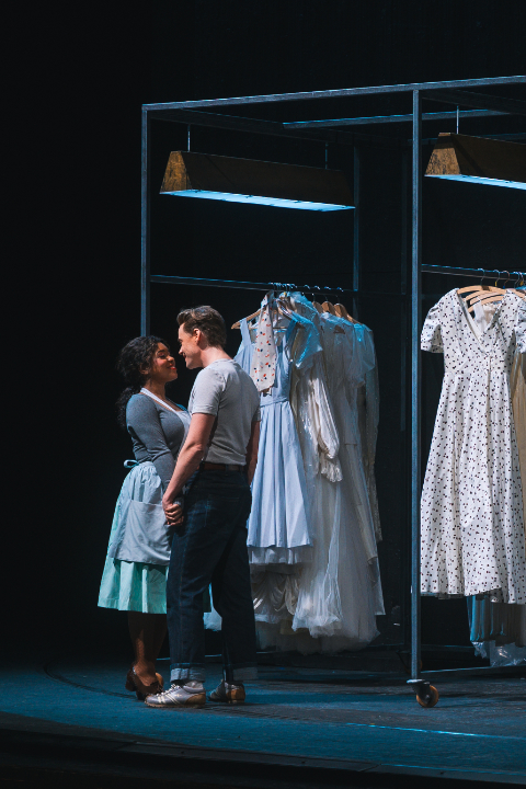 "West Side Story": Anton Zetterholm (Tony), Jaye Simmons (Maria) © Marco Sommer / Volksoper Wien WSStory2